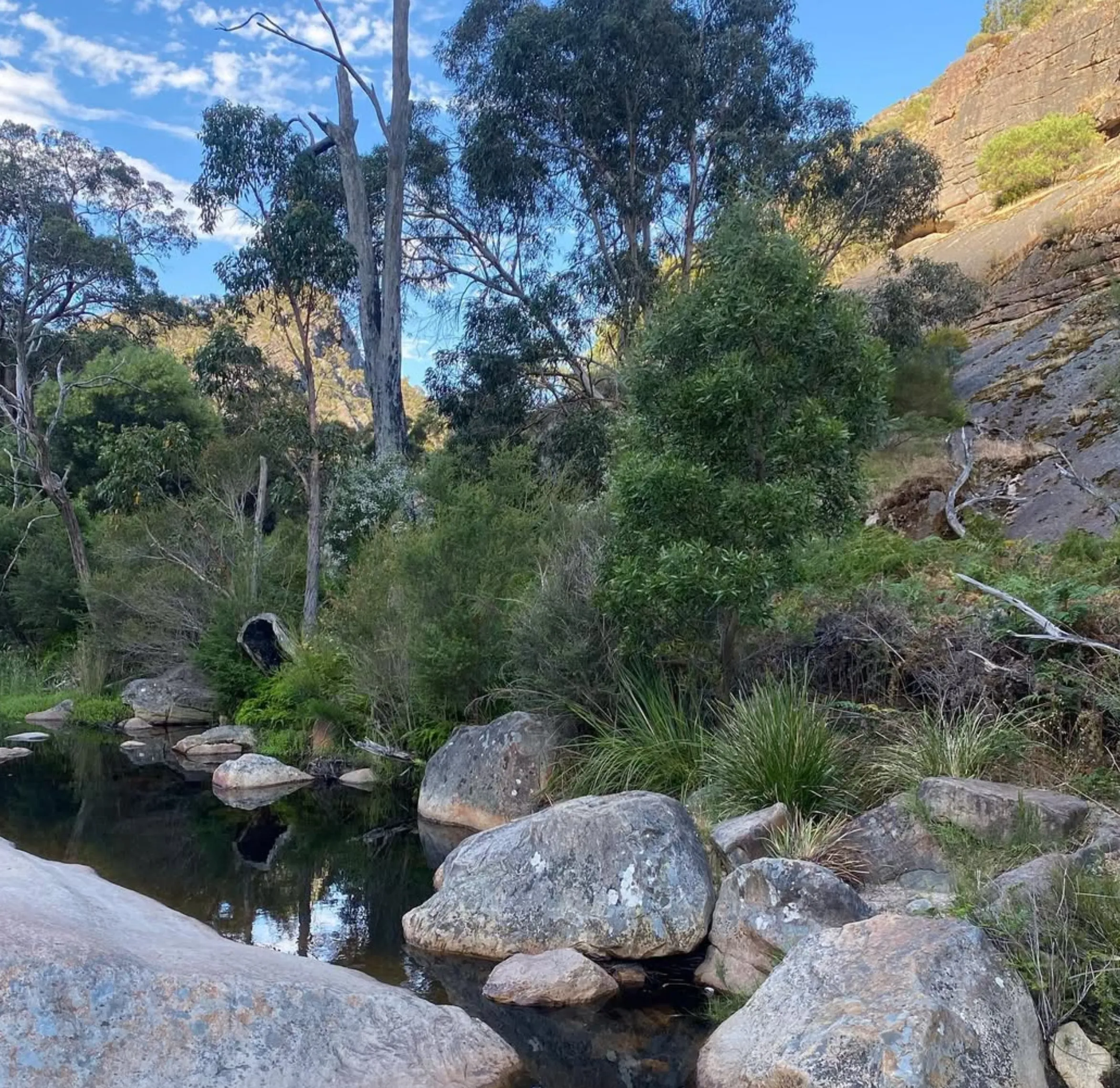 Venus Baths in Grampians National Park