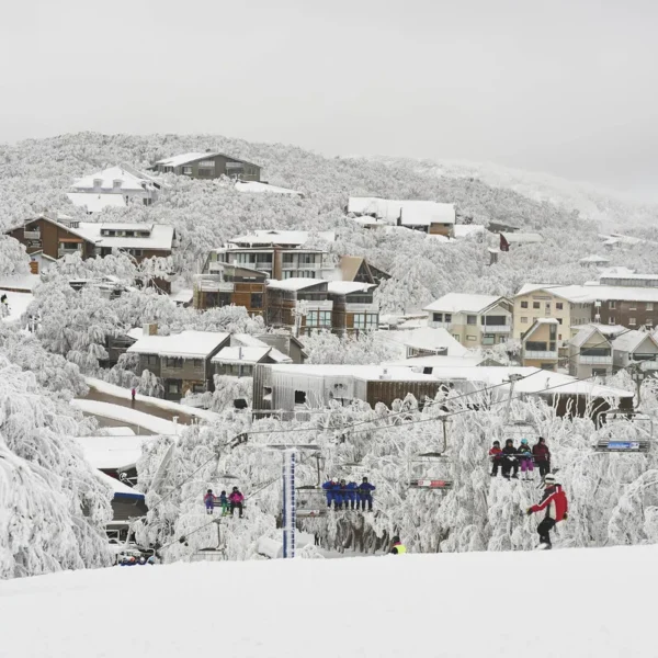 snow-covered mountain